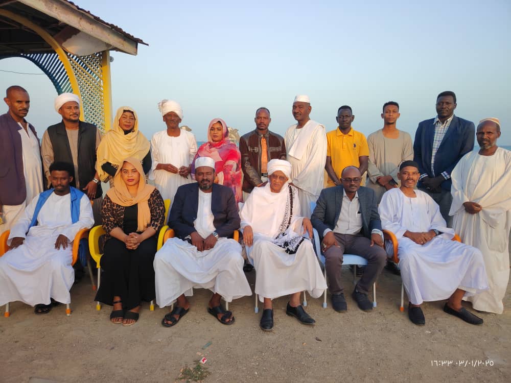 وكيل وزارة العدل السابق مولانا عصام الدين عبدالقادر يلتقي بالمكتب التنفيذي للقوى الشبابية السودانية   4 IMG 20250104 WA0111