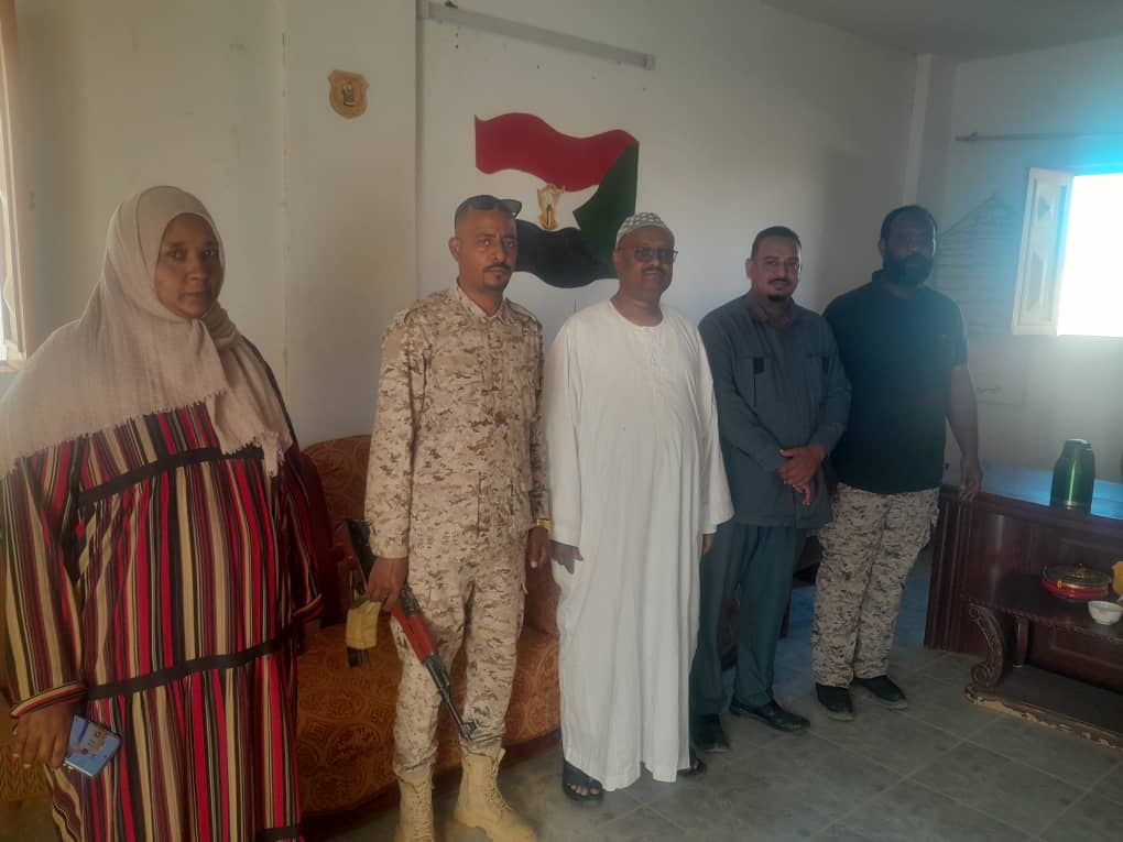 مباحثات عسكرية بين رئيس الهيئة الشبابية بالشمالية ورئيس استنفار مروي 5 IMG 20250109 WA0005