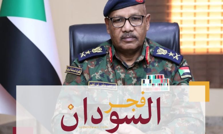 عضو مجلس السيادة الفريق مهندس إبراهيم جابر يطلع على نتائج العمل الإنساني المشترك 1 جابر ٢