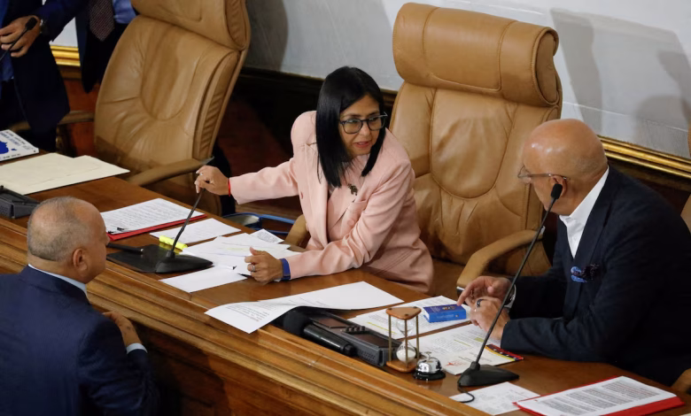 ديلسي رودريجيز تتولى رئاسة فنزويلا 1 AG747EJRLZKIFL43GP3C5RE45M