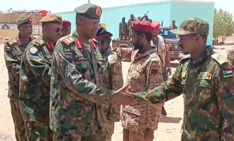 قائد الفرقة 19 مشاة مروي يقف على جاهزية القوات بقطاع الدبة العملياتي 1 IMG 20260531 WA0024