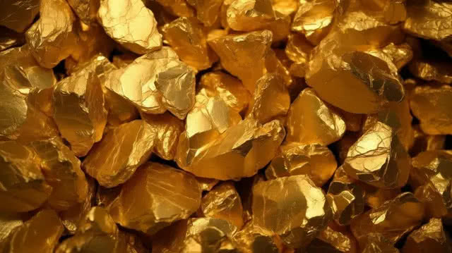 pngtree gold gold ore in a pile image 2951219