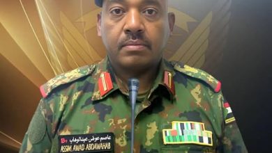 المتحدث باسم الجيش عاصم عوض عبد الوهاب