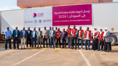 10 شاحنات أدوية تعزز الجسر البري القطري إلى السودان 5 IMG 20260930 WA0379